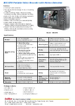 Talitor 3051078 Specification preview