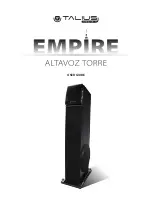 Talius EMPIRE ALTAVOZ TORRE User Manual preview