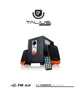 Talius SPK-2101BT Instruction preview