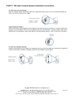 Предварительный просмотр 4 страницы Talk-a-Phone HS-RF-1 Installation Instructions