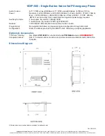 Предварительный просмотр 2 страницы Talk-a-Phone VOIP-500 Series Manual