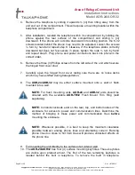 Preview for 16 page of Talkaphone AOR-16 Installation Instructions Manual