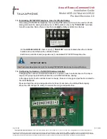 Предварительный просмотр 10 страницы Talkaphone AOR-24 Installation Manual