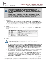 Talkaphone ETP-MT Installation Instructions preview