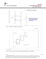 Предварительный просмотр 2 страницы Talkaphone MS-600 Installation Manual