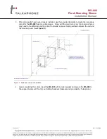 Предварительный просмотр 3 страницы Talkaphone MS-600 Installation Manual