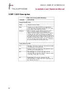 Preview for 6 page of Talkaphone VOIP-1 Installation And Operation Manual