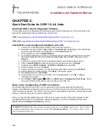 Preview for 14 page of Talkaphone VOIP-1 Installation And Operation Manual