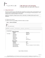 Предварительный просмотр 5 страницы Talkaphone VOIP-200 Series Configuration And Operation Manual