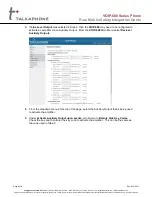 Preview for 2 page of Talkaphone VOIP-600 Series Integration Manual