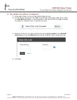 Preview for 4 page of Talkaphone VOIP-600 Series Integration Manual