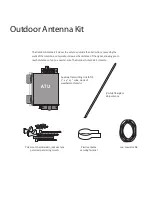 Предварительный просмотр 2 страницы Talking House Talking House Outdoor Antenna Kit (for... Instruction Manual