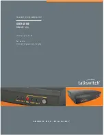 Talkswitch 24 User Manual preview