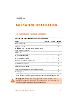 Preview for 13 page of Talkswitch 48-CA/CVA User Manual