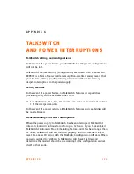 Предварительный просмотр 161 страницы Talkswitch CT.TS005.001101.UK User Manual