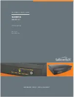 Talkswitch CT.TS005.003904 User Manual preview