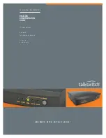 Talkswitch VS Demonstration Setup Manual preview