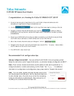 Tallac Networks ECP100-5P Quick Start Manual preview