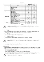 Предварительный просмотр 5 страницы Tallas Pumps P1 300 Instruction For Installation And Maintenance