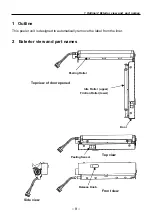 Preview for 9 page of Tally Dascom 7106 Installation Manual/User Manual