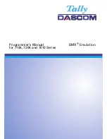 Tally Dascom 7206 Series Programmer'S Manual preview