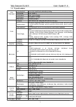 Preview for 14 page of Tally Dascom DL-820 User Manual