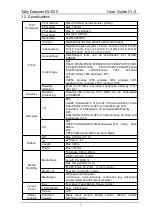 Preview for 14 page of Tally Dascom DL-830 User Manual