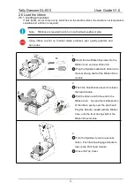 Preview for 36 page of Tally Dascom DL-830 User Manual