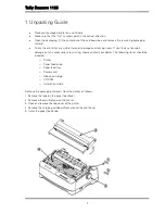 Preview for 15 page of Tally Dascom 1125 User Manual