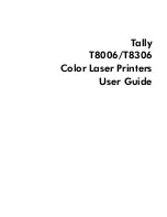 Preview for 1 page of Tally PCX-PF4110EC User Manual