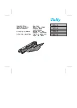 Tally T 2045 Operator'S Manual preview