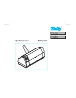 Предварительный просмотр 1 страницы Tally T2150 Operator'S Manual