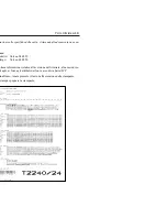 Preview for 98 page of Tally T2240 Operator'S Manual