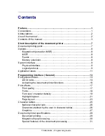 Preview for 3 page of Tally T5023+ Programming Manual