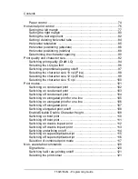 Preview for 5 page of Tally T5023+ Programming Manual