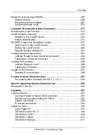 Preview for 8 page of Tally T5023+ Programming Manual