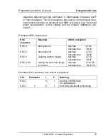 Preview for 25 page of Tally T5023+ Programming Manual