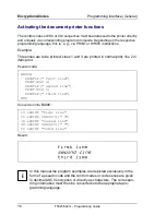 Preview for 26 page of Tally T5023+ Programming Manual