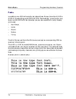 Preview for 28 page of Tally T5023+ Programming Manual