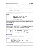 Preview for 29 page of Tally T5023+ Programming Manual