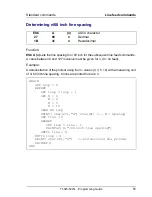 Preview for 71 page of Tally T5023+ Programming Manual