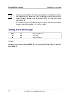 Preview for 80 page of Tally T5023+ Programming Manual