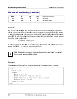 Preview for 96 page of Tally T5023+ Programming Manual