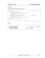 Preview for 99 page of Tally T5023+ Programming Manual