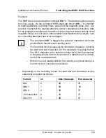 Preview for 223 page of Tally T5023+ Programming Manual