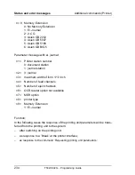 Preview for 244 page of Tally T5023+ Programming Manual