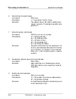 Preview for 254 page of Tally T5023+ Programming Manual