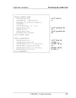 Preview for 261 page of Tally T5023+ Programming Manual