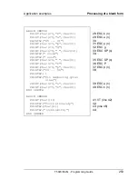 Preview for 263 page of Tally T5023+ Programming Manual