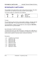 Preview for 284 page of Tally T5023+ Programming Manual